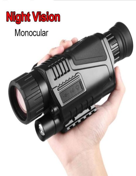 Инфракрасное цифровое ночное видение монокулярное телескоп двойной использование дневного ночного охотничьего устройства 5MP Изображение видеозапись 99255111474926
