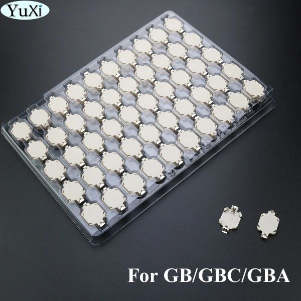 Acessórios Yuxi 50/100pcs CR1616 Porta de bateria para GameBoy para GB GBC GBA Cartuck