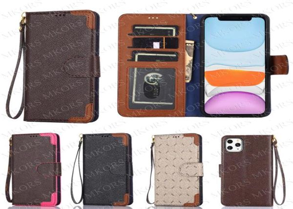 Luxus -Brieftaschen -Beutelhüllen für iPhone 13 12 Pro 12pro 11 11pro Max X XS XR 8 7 Plus Magnet Flip 360 Grad Protect Case Lette6556115