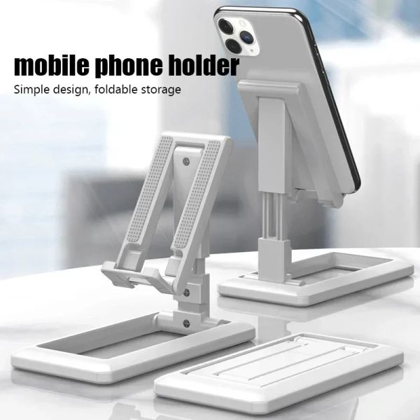 Tablet portátil Tolinho de mesa para celular para iPad iPhone Samsung Desk Telefone Stand Ajustável Smartphone de suporte de mesa