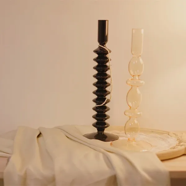 Yemek masası dekoru için mum tutucu tutucu modern tealight centerpieces dekorasyon aksesuarları sopa