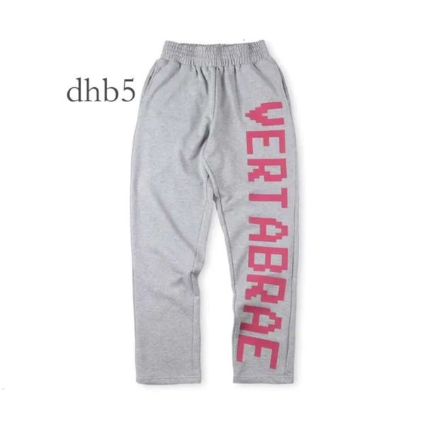 Calça de moletom masculina vertabrae vertabrae y2k calça calça feminino harajuku hip hop letter impressão calça casual calça casual de cintura calça de corrida 907 449