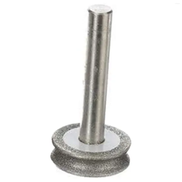 Roda de moagem de diamante de tigelas para o avião de vidro chanfro de borda reta 6mm (3mm)