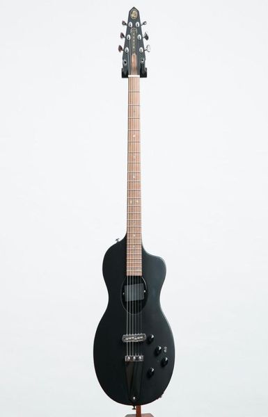 Rick Turner Modelo 1 Guitar Guitar Electric All Black Satin Limited Edition Limitada Laminação corporal de mogno Cap abalon3219632