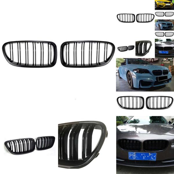 Nuovo per 3 serie F30 F31 F35 2012-2017 AL21 -front Grilles Kidney Grill Sostituzione a doppia stecca M4 Sport Style Accessori