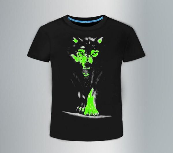 Новая 3D 3D 3D футболка Men Men Leisure Fluorescent Permoniated Shortsleeve Luminous Tee Shirt Summer Tops Men Mers Light Waten7131747
