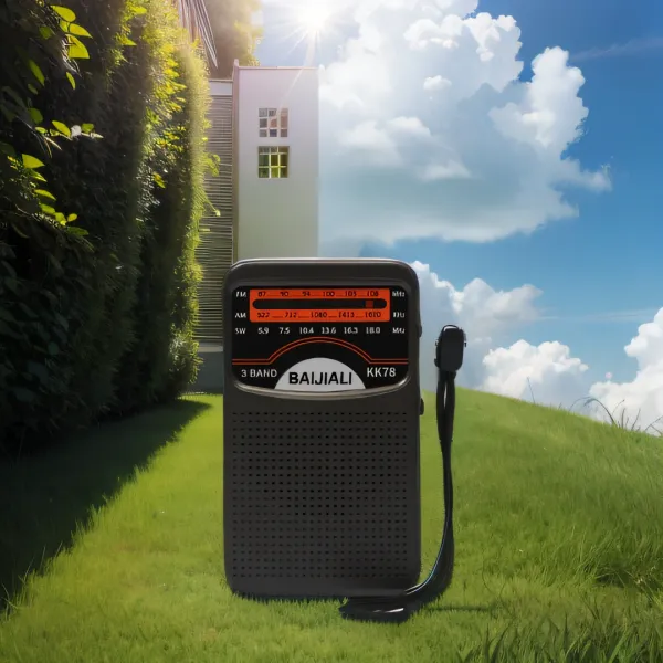 Radio 2024 Новый высокий конфигуративный радиопередативный радио FM AM Multiband Mini Radio Simple FM -радиоприемник Перезаряжаемый портативные радиостанции
