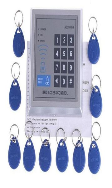 Sistema di controllo dell'accesso a blocco della porta di entrata RFID intera con 10 FOB chiave RE6377439