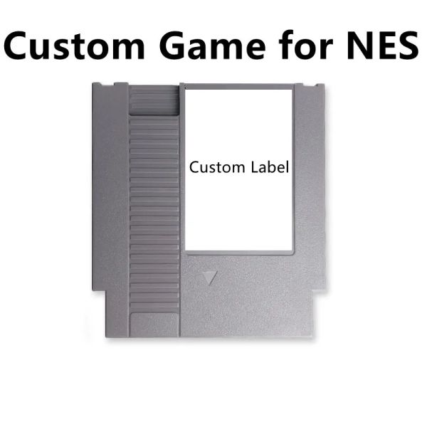 Accessori Cartuccia di gioco personalizzata per console per videogiochi NES 72 Pins