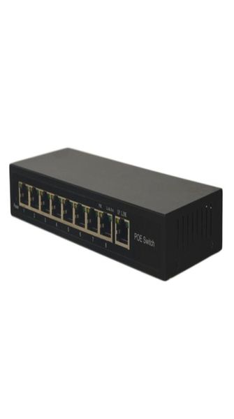 KFS1OH1TH120 18 Порт 10100 Мбит / с сетевой переключатель POE Switch для IP -камеры POE Adapter Ethernet Switch Switch Black1252661