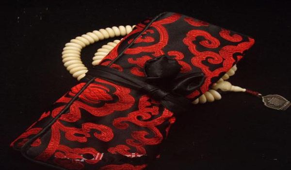Портативная шелковая ткань ювелирные изделия для путешествий по подарочным пакетам для ожерелья браслет для хранения кольца.