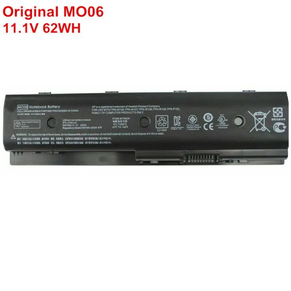 Baterias Novo MO06 6CELL Laptop Genuine Notebook Bateria para HP Pavilion DV4 DV45000 DV6 DV7 MO09 671731001 HSTNNLB3P TPNW109 Liion