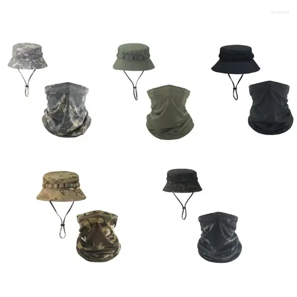 Berretti di berretti camuffato cappello a cappello da cappello bandana per maschio uomo sportivo caloroso coprita coperta di halloween wrapwwrap maschera