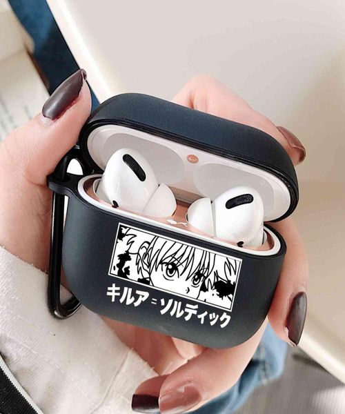 Hunter x 3 HXH Anime Hisoka Morow Goncase Earphone Ladekoffer für Apple Airpods Pro 2 1 3 Schwarzes Schutzzubehör5779284