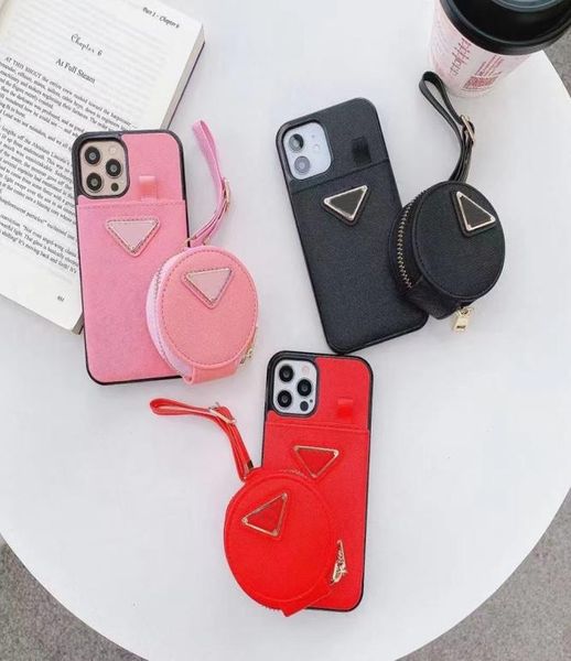 Case di telefonia con slot di scheda designer universali per la manica a portata di portata del portafoglio per iPhone 13 pro max i14 i12 mini i11 xs xs xr 8p2329542