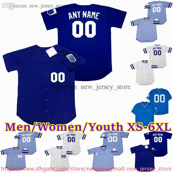 Movie XS-6XL personalizzato Maglie da baseball di ritorno a ritorno 16 Bo Jackson 5 George Brett Steve Balboni Bret Saberhagen Harmon Buddy Killebrew Biancalana Al Hrabosky Maglie