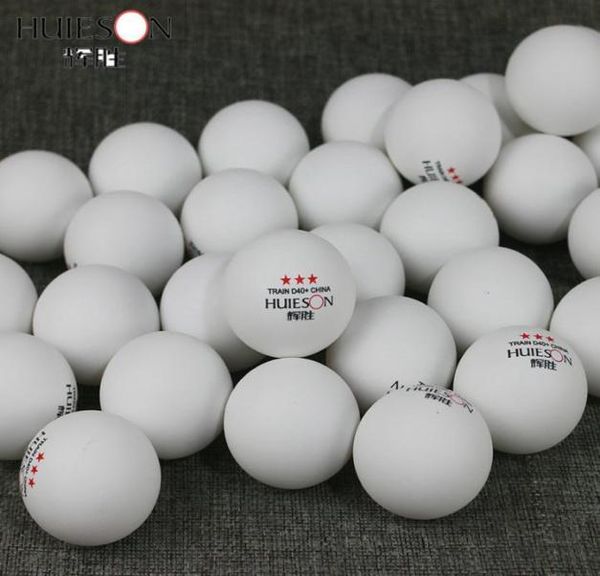 Huieson 100 PCS 3Star 40 мм 28 г настольного тенниса шарики Ping Pong Balls для совпадений Новый материал ABS Plastic Table Balls T190921361112