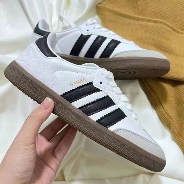 Nuovo stile Designer Scarpe Wales Bonner Vintage Trainer Sneakers Black White Samba Gazell non slip Suota maschi classici alla moda da donna