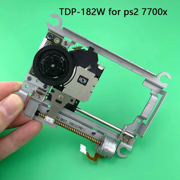 ACESSÓRIOS VENCIAMENTO TDP 182W Laserlens com mecanismo de deck lente de laser de máquina de mecanismo de convés para PS2 Optical 7700X/7900X/90000