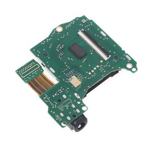 Acessórios Socão de Areta de Cartão de Acessórios com soquete de fone de ouvido PCB PCB Part Replacting para Nintendo Switch Game Console