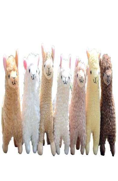 Auf Lager Kawaii Alpaca Plüschspielzeug 23cm Arpakasso Lama Stoffed Animal Dolls Japanische Plüschspielzeug Kinder Kinder Geburtstag Weihnachten GI2473177