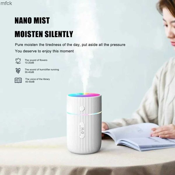 Umidificati 220 ml Air Humidifier Car Auto Aroma Diffusore Olio Fogger Fogger Maker Fogger Casa Diffusore Aromatherapy Humidifier