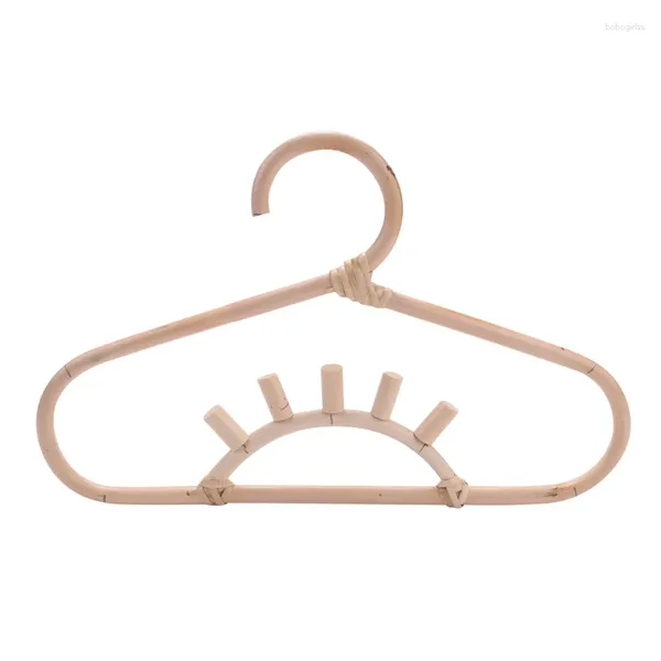 Appendiali Rattan Abbigliamento abiti per bambini Guida per bambini Pianto di rastrelliere per bambini Decorazione per la vendita al dettaglio