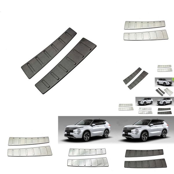 Neu für Mitsubishi Outlander 2022+ Kofferstreifen Billard Plate Protector Heck Stoßstange Trim Strip Streifenzubehör Zubehör