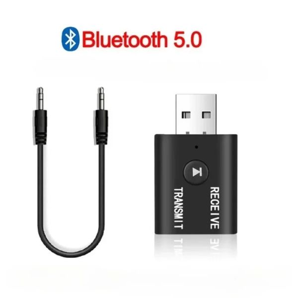 2 IN1 USB Wireless Bluetooth Adapter 5.0 Bluetooth для компьютерного телевизора.