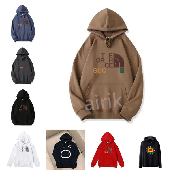 Moda Mens Hoodie 100% algodão Capuz de suéter de algodão Pullover Sweetshirts Letra do hip hop impressão Tops S-5xl