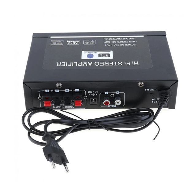 Verstärker Haushalt G30 Power Amplifier USB Mini BT Digital Audio Player HiFi Stereo Tragbarer Audioverstärker sowohl für Zuhause als auch für Auto