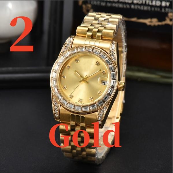Heiße beliebte Menwatch für Womenwatch Mens Watch Movement Uhren Silber 36mm 904L Edelstahl -Uhrstrap -Uhren hochwertige Luxusuhr
