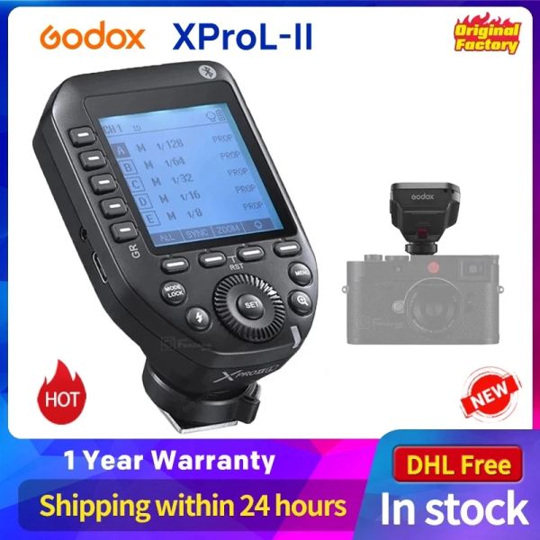 Выпускает Godox Xprol II TTL Lux Senior GN14 Junior Trigger Wireless Wireless Flash Radio System 2,4 ГГц Godox X для Leica Cameras