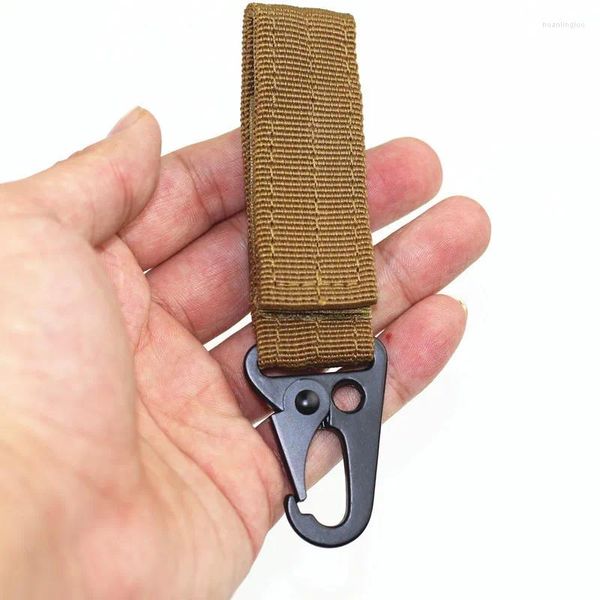 Dog Apparel Outdoor Tactical Tacic Hook Multi Funcional Carabiner com boca de águia e chaveiro de cinto