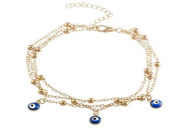 Vintage Vintage Vintage Eviti malvagi perle turchesi perle Warp Charm Multilated Bracelets Cavaluti Cavalletti per le donne Gioielli in spiaggia ACCE6333211