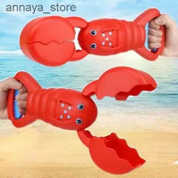 Песчаная игра вода Fun Beach Clip Toy Lobster Clip Childrens Send Shoke Grabber Funny Game Дети, играющие в когтях снежный инструмент новичок для игрушки Lobste Summerl2403