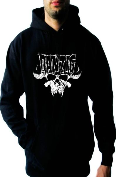 Danzig Logo Sweatshirt mit Kapuze -Sweat -Rockband Sweatshirt T -Shirts Hipster ONECK2050155