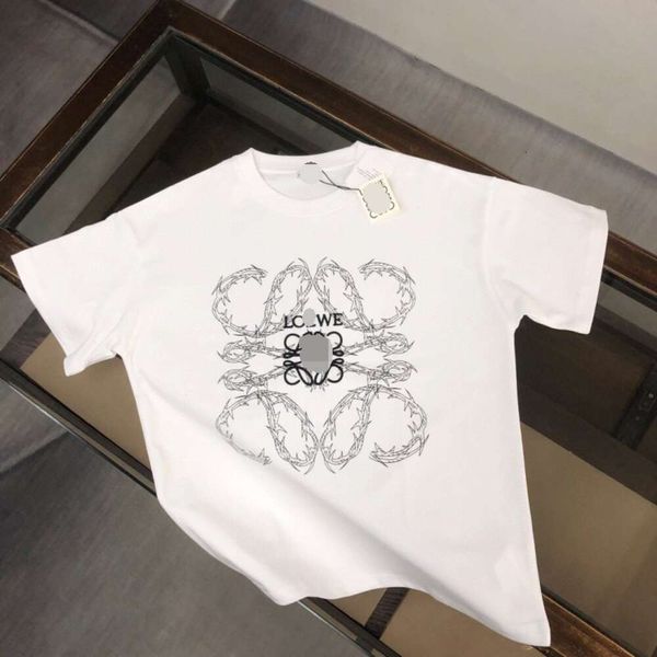 Luo Familie Kurzärärmte T -Shirt Männer locker sitzende Kleidung Hip Hop Übergroße Kleidung Sommer Trendy Brand Fat Mann reines Baumwollhälfte