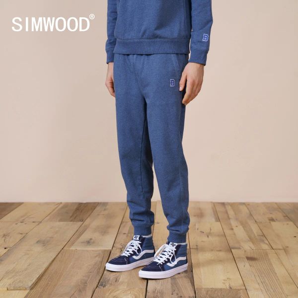 Hose Simwood 2022 Frühling Winter Neue sich verjüngende Jogginghosen Männer bequeme Jersey Track Hosen Hochwertige Jogger Running Hose