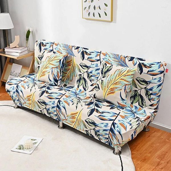 Chaves de cadeira Capinho floral Tampa de sofá -de -pó elástica de sofá à prova de poeira para sala de estar Mordern Móveis Slipcovers Decoração