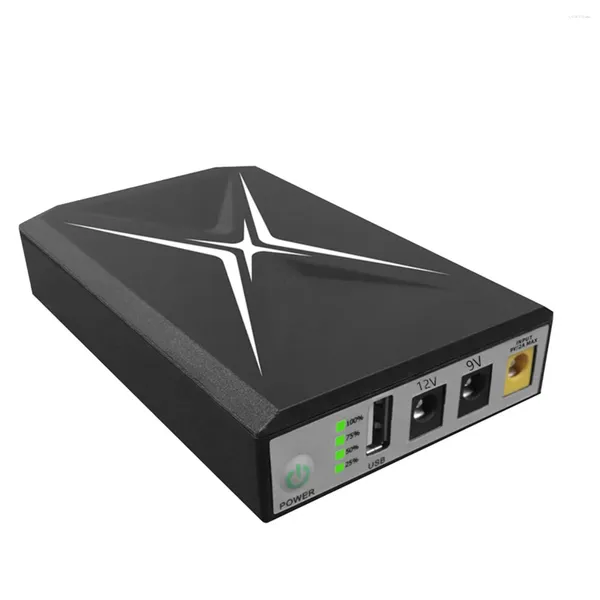 BAILS 5V 9V 12V Fonte de alimentação ininterrupta Mini UPS USB 10400mAH/18W