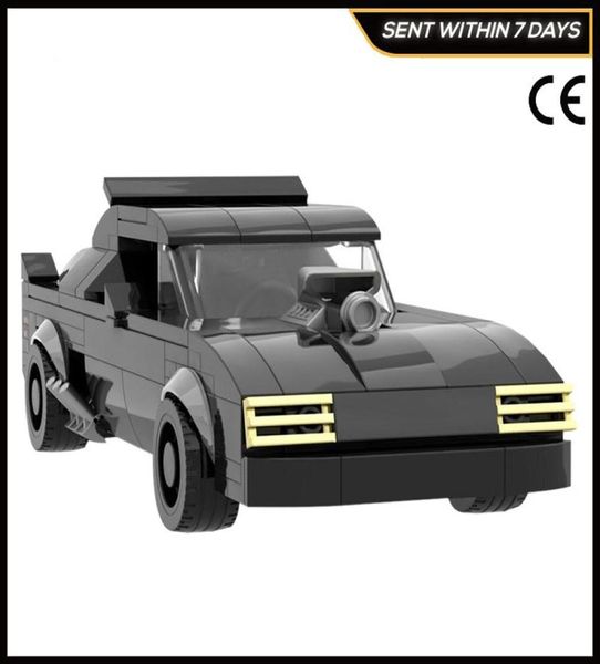 Mad Max 039Pursuit Special039 V8 Hightech Car Series Moc Building Brick Blocks Fahrzeug Bildungs Kinder 039S Toys Kid9271330