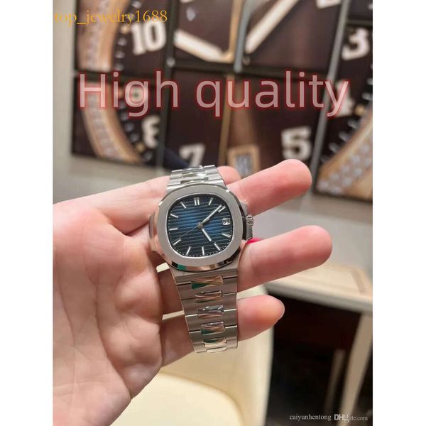 Herren Frauen Designer Hohe Qualität für Männer Moissanit Boutique Stahlgurt Bewegung Diamond Uhr Automatisch 40 -mm -Geschenk