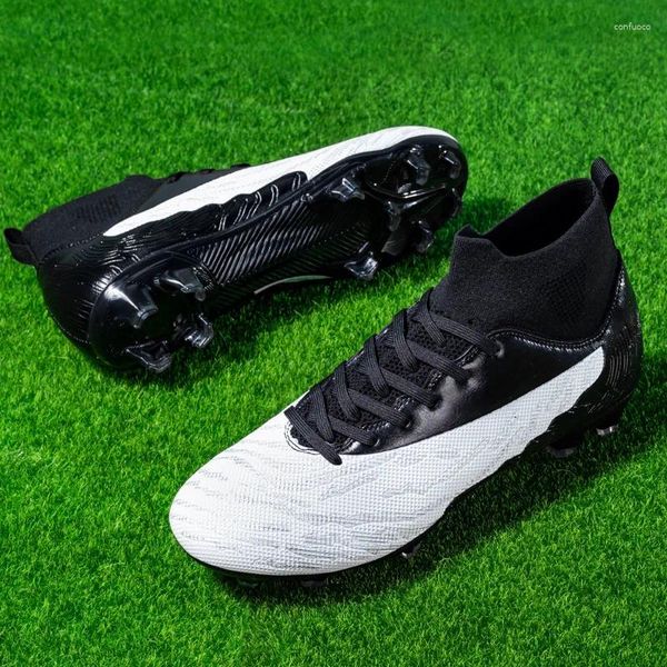 American Football Boots Soccer Professional Soccer per uomini tacchette anti-slip di alta qualità per adulti Sneaker da allenamento all'aperto 2024