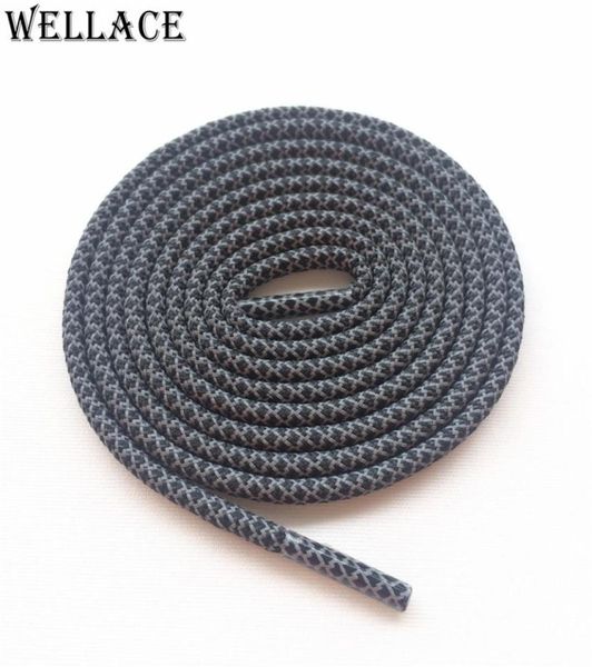 Wellace Round Seil 3m Schnürsenkel sichtbare reflektierende Läufer Schuhschnürsenkel Safety Shoelaces Schoestrings 120 cm für Stiefel Basketballschuhe4468556