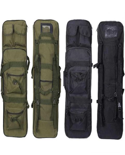81 94 115cm Tactical Molle Bag Nylon Gun Bag Rifle Case Backpack Militar para Sniper Airsoft Shooting Shooting Acessorie Q2034648