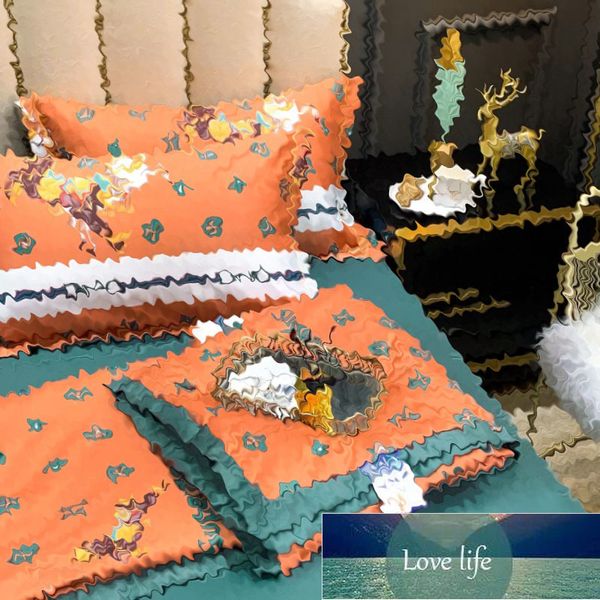 Lux Tencel Summer Duvet Vierköpfig Set Single Double Summer Quilt Waschable Klimaanlage Quilt Quilt Quilt Ice Seide Cool Feeling Quilts Kern Kern