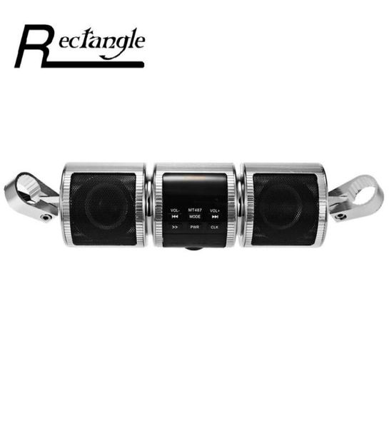 PromotionMotorcycle Bluetooth stereo hoparlör motosiklet mp3 müzik çalar FM Radyo ayarlanabilir braket sulma