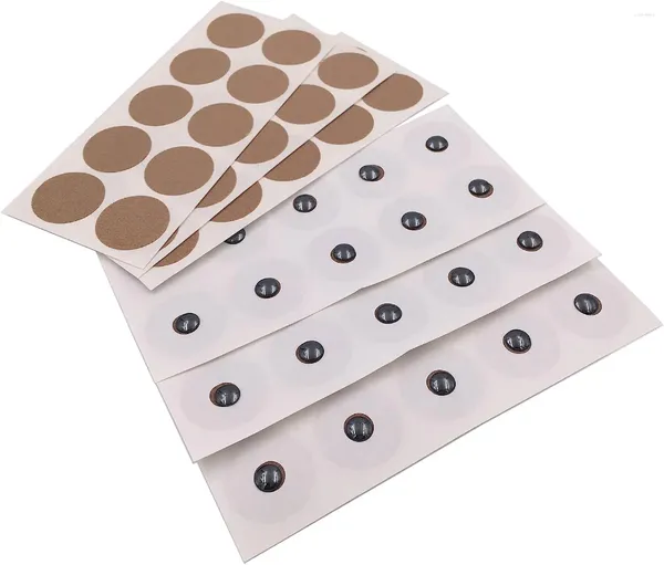 Speicherflaschen Magnetische Akupressurflecken 600 Gauß 30 Magnete Ersatzklebes Kit Magnet Therapie