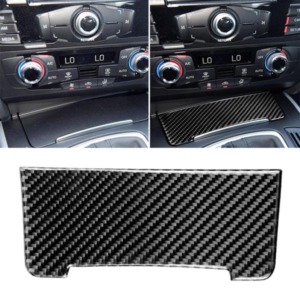 Car Carbon Carbon Fiber Sigarette Paner Panel Decorative Sticker на 2010-2018 Q5 2009-2016 A4L 2009-2016 A55410802